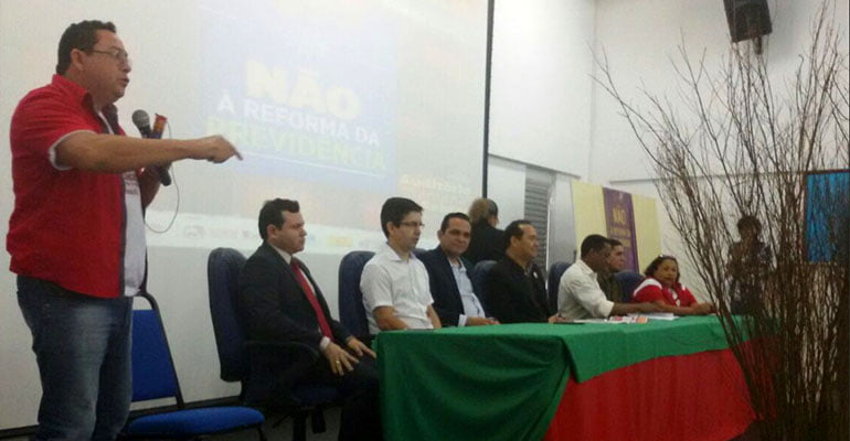 Intersindical participa de audiência pública em Macapá (AP) para discutir Reforma da Previdência com Denise Gentil e representantes sindicais