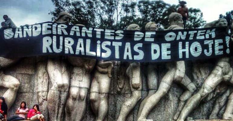 Comissão Guarani Yvyrupa: Fora Temer - o Jaraguá é Guarani!