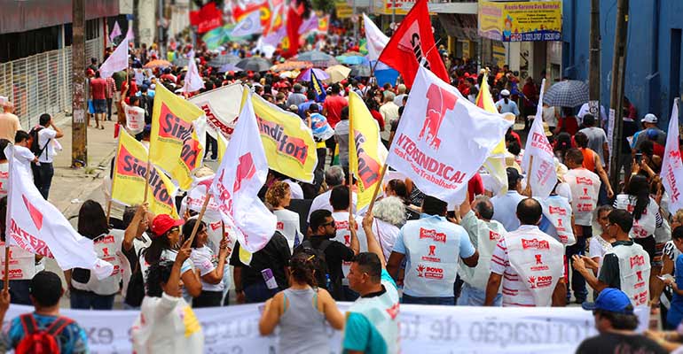 Intersindical Ceará fundação demonstra unidade de trabalhadores