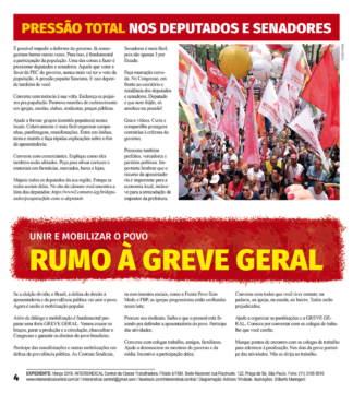 Baixe O Jornal Da Reforma Da Previdência 2019 | Intersindical