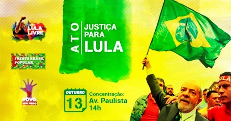 Ato Justiça Para Lula