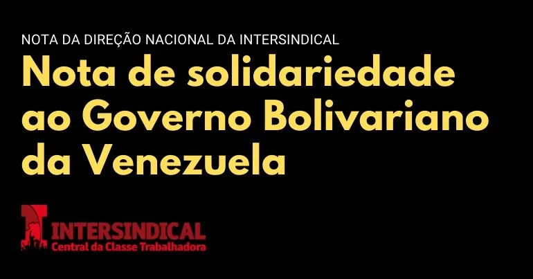 solidariedade à venezuela